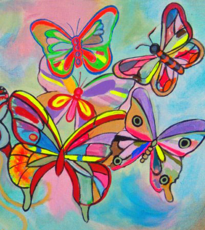 butterfly art student academy
